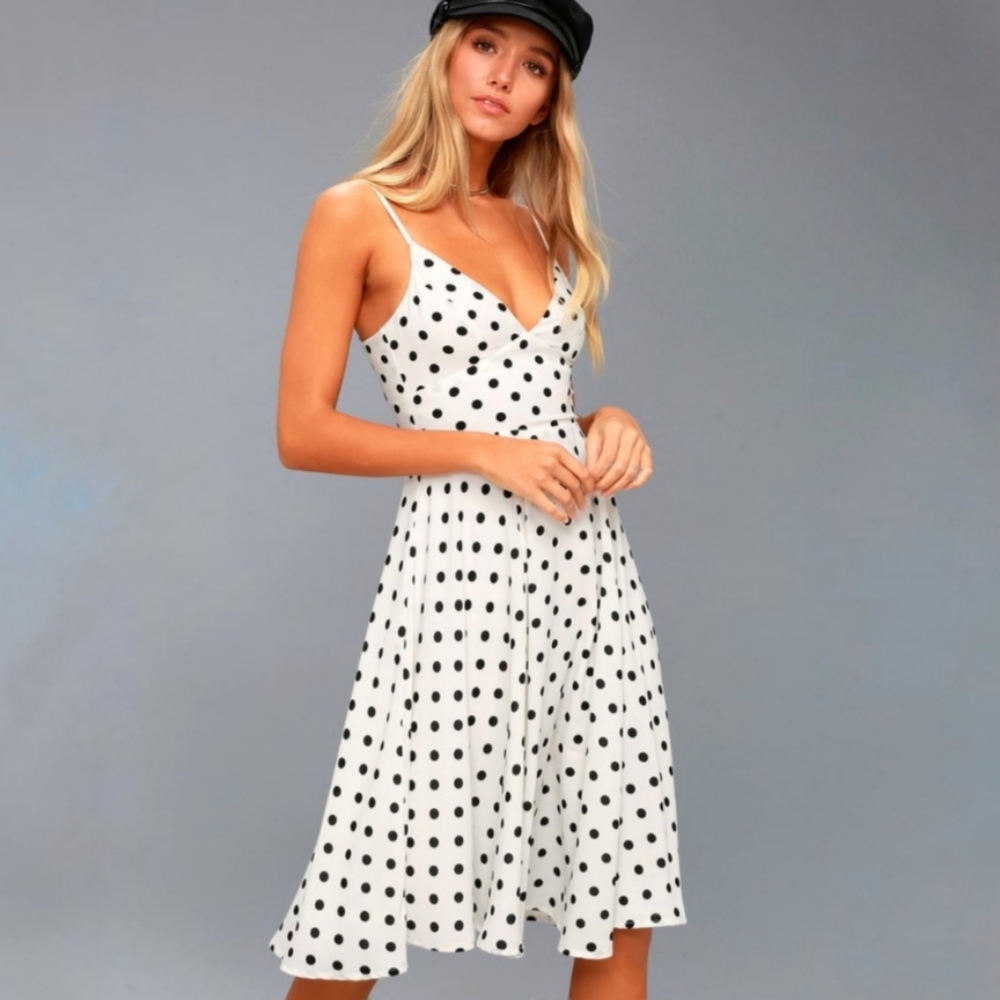 Lulus Polka Dot Dress